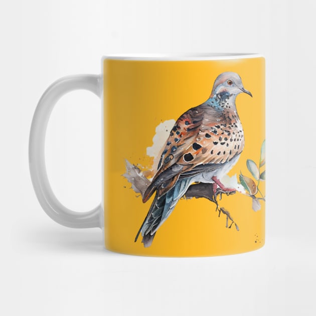 Turtle Dove Watercolor 7.0 by CreativeDesignsx